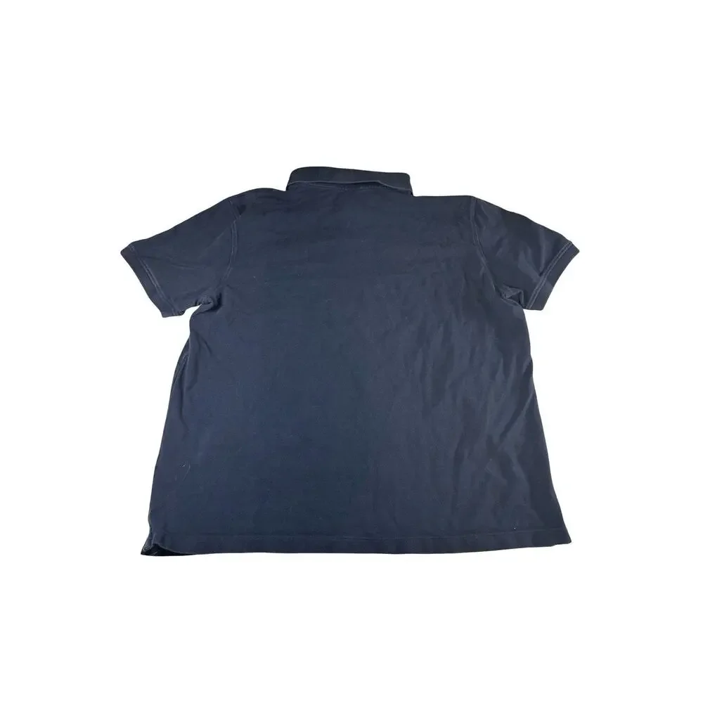 Banana Republic Men’s XL Tall Navy Slim Fit Pique Polo Shirt Short Sleeve
